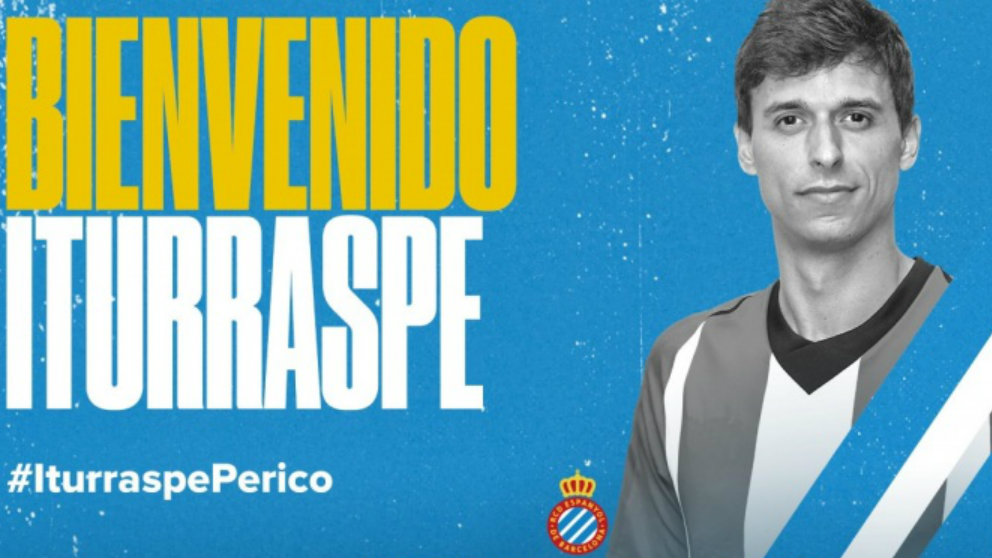 Ander Iturraspe, nuevo fichaje del Espanyol (Real Club Deportivo Espanyol)
