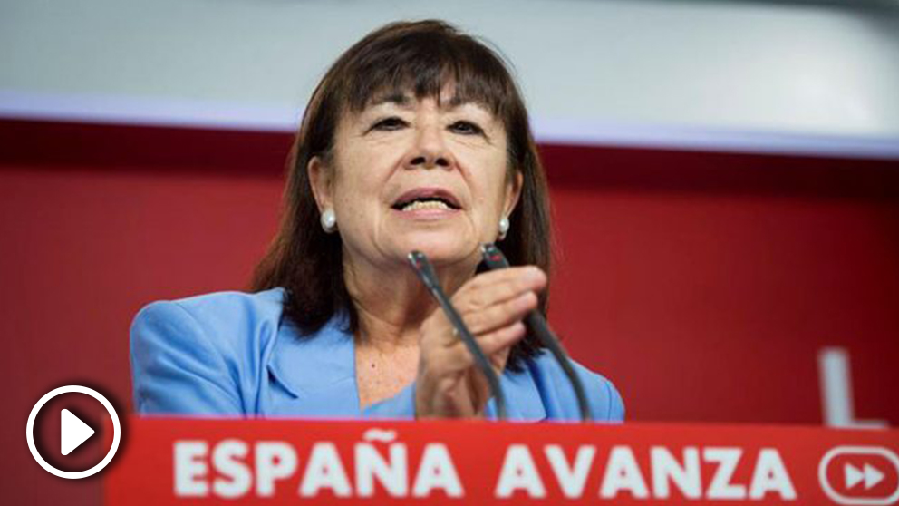 La presidenta del PSOE, Cristina Narbona. Foto: EFE