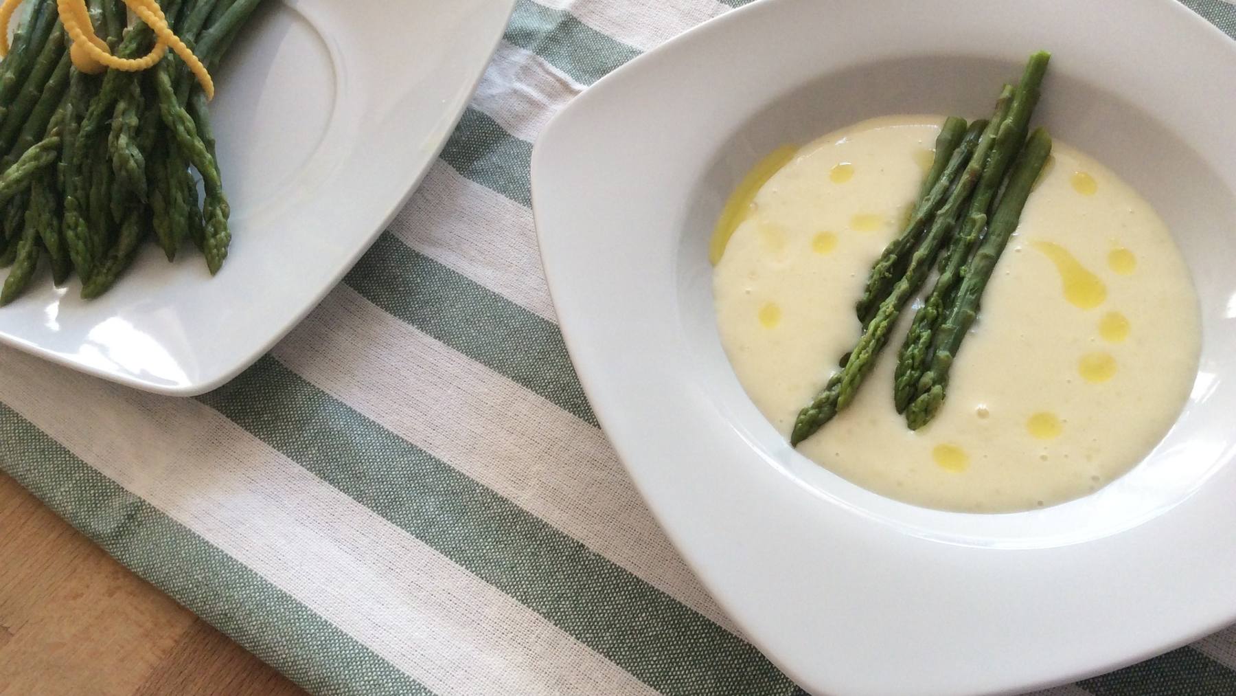 Crema de espárragos