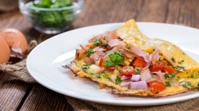 Receta de tortilla con mayonesa a la americana