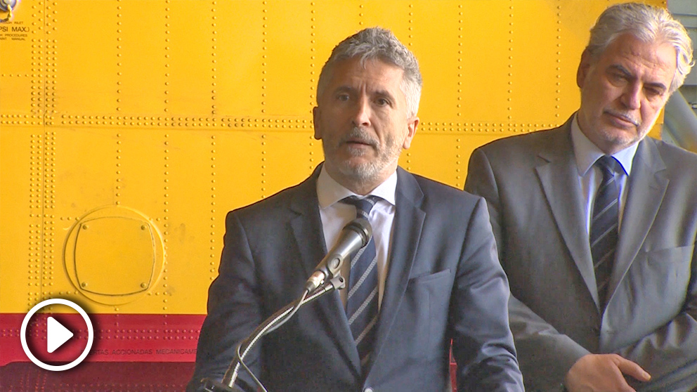 El ministro del Interior en funciones, Fernando Grande-Marlaska. (Foto: Europa Press)