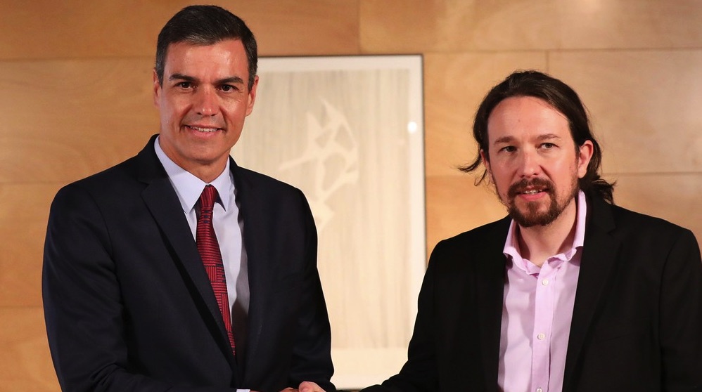 Pedro Sánchez y Pablo Iglesias. (Foto: PSOE)