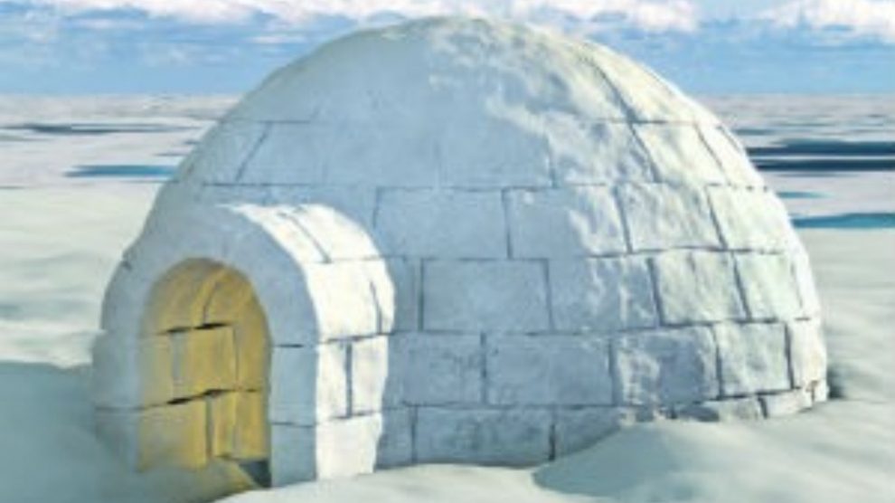 Aprende cómo construir un iglú