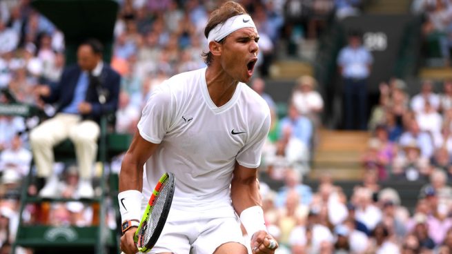 Nadal desarma a Querrey y se cita con Federer en la semifinal de Wimbledon