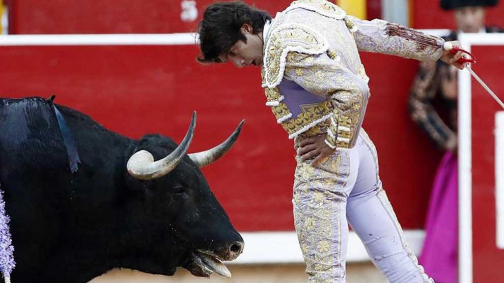 Sebastián Castella en la Feria de San Fermín. Foto: EFE