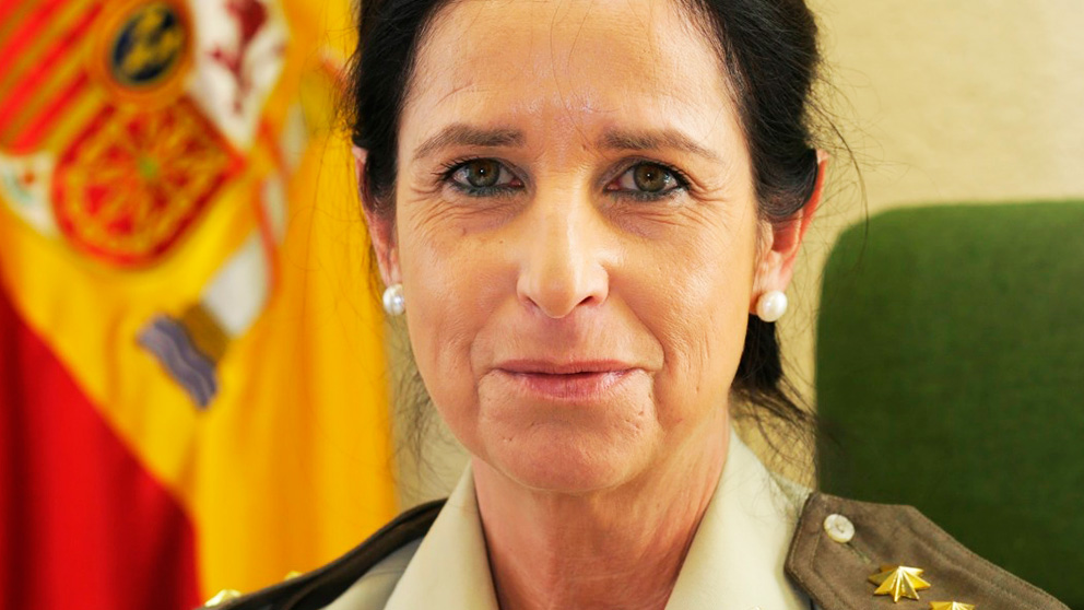 Patricia Ortega, primera mujer general en el Ejército español.