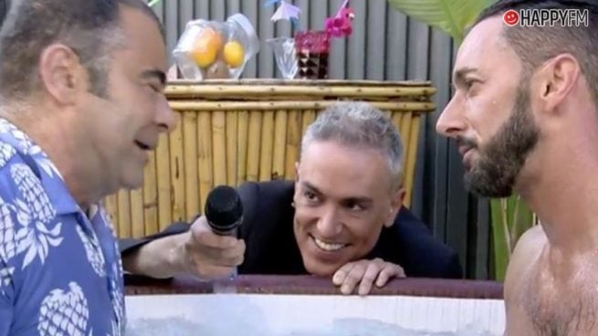 ‘Sálvame’: Jorge Javier Vázquez, ilusionado tras su cita en directo con Mr Gay Sevilla