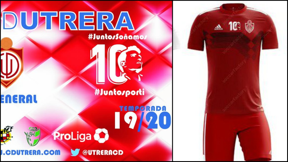 Abono y camiseta del Utrera para la próxima temporada en homenaje a Reyes. (CD Utrera)