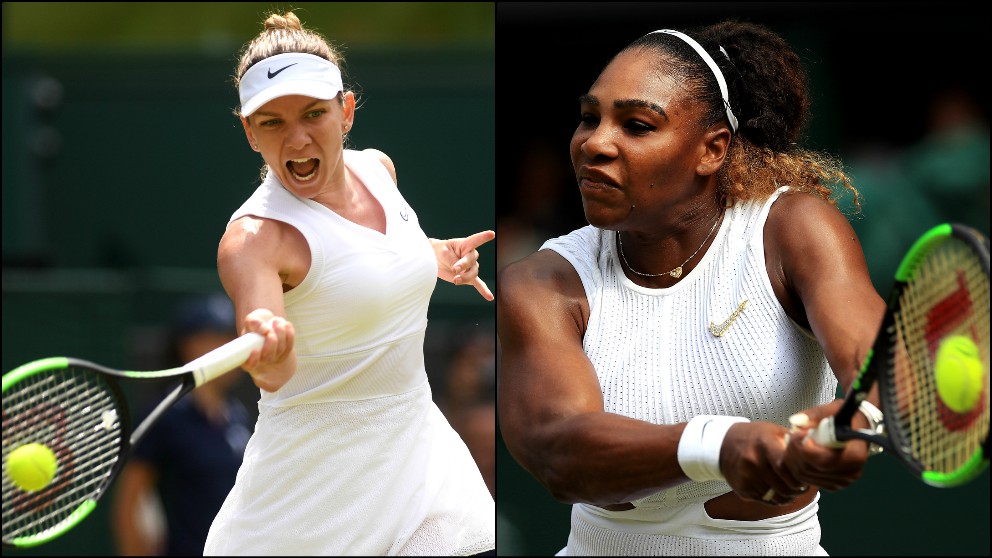 Simona Halep y Serena Williams se enfrentarán en la final femenina de Wimbledon.