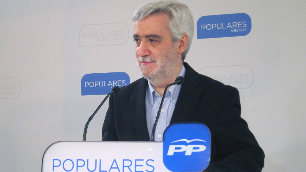 Juan Carlos Cano, juntero del PP en la Junta General de Guipúzcoa. (Foto: Europa Press)