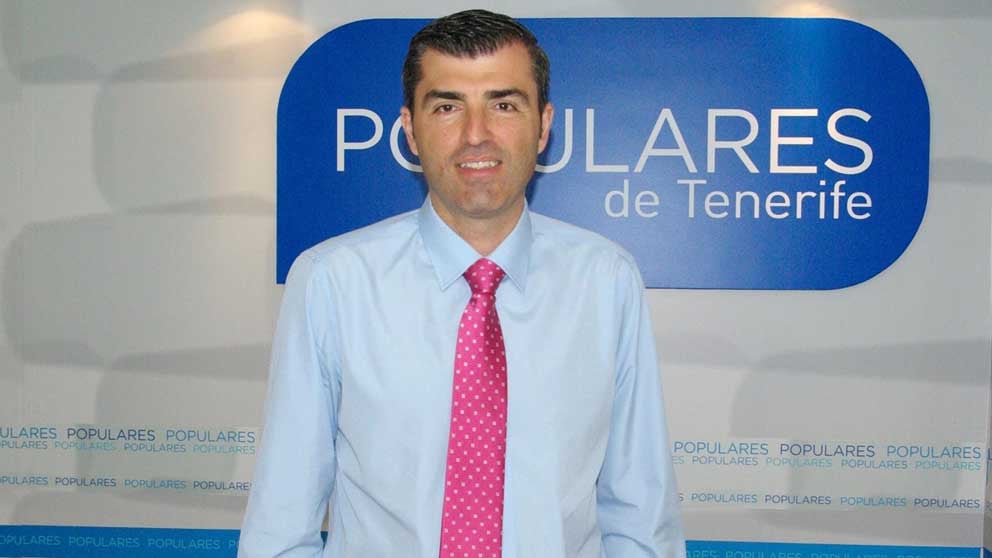 El presidente del Partido Popular de Tenerife, Manuel Domínguez. Foto: Europa Press