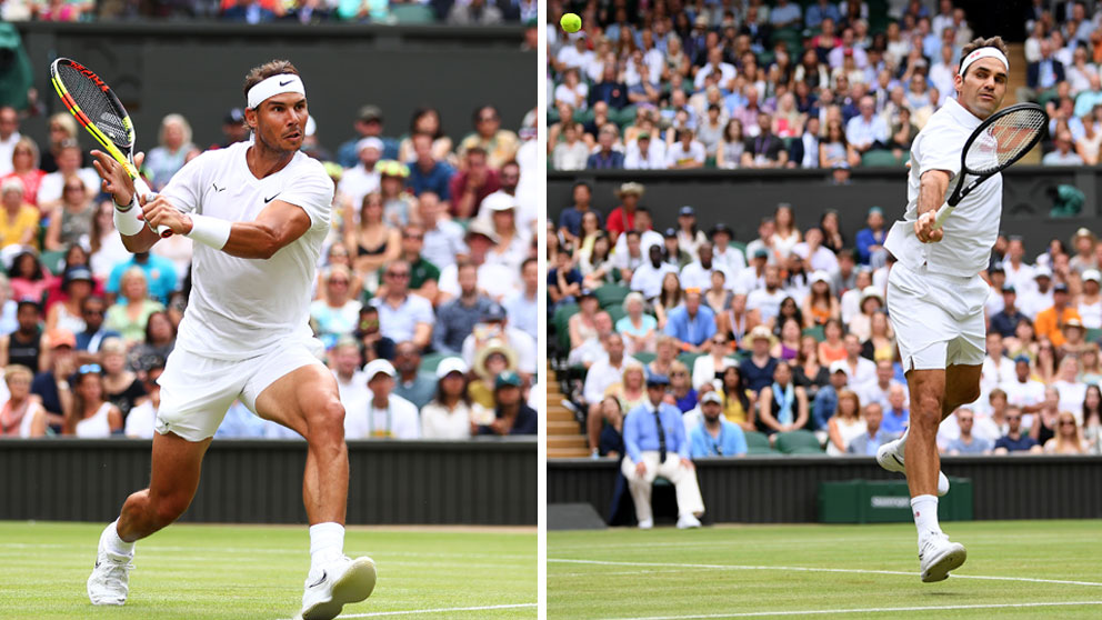 Sigue en directo la semifinal de Wimbledon entre Rafa Nadal y Roger Federer