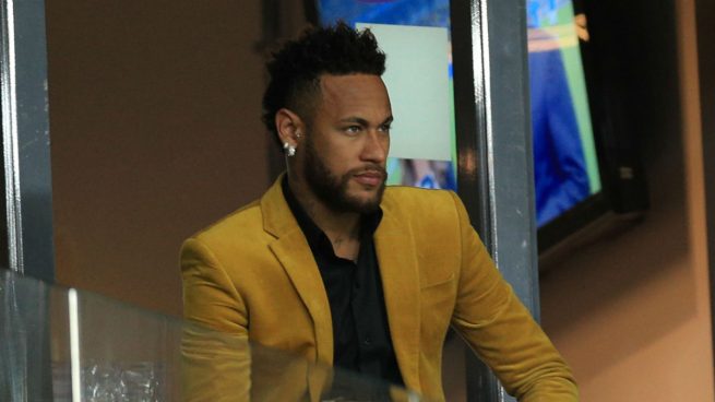 Neymar durante las semifinales de la Copa América que enfrentó a Brasil con Argentina (Getty).