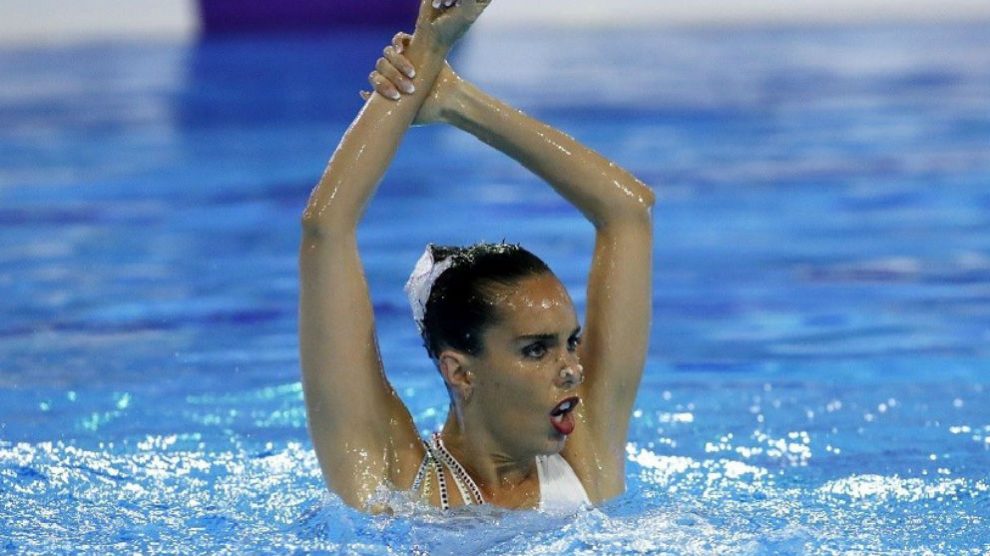 Ona Carbonell, durante un ejercicio. (Europa Press)