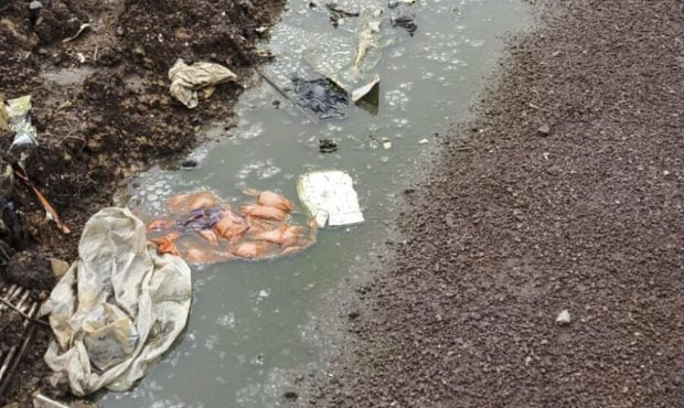 Río contaminado