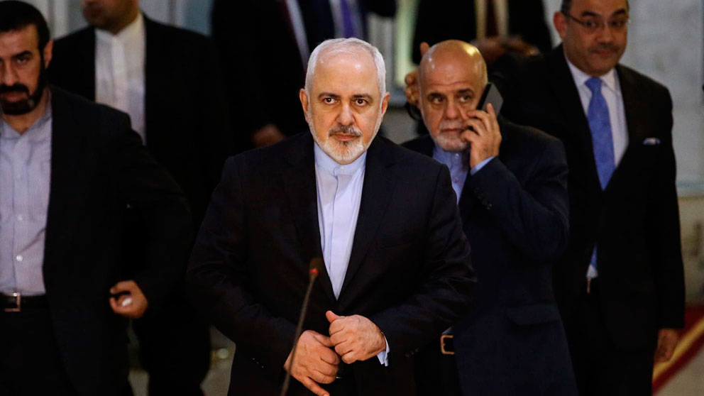 El ministro de Relaciones Exteriores de Irán, Mohamad Yavad Zarif. Foto: EP