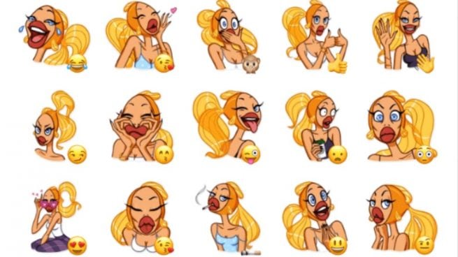 stickers a Telegram