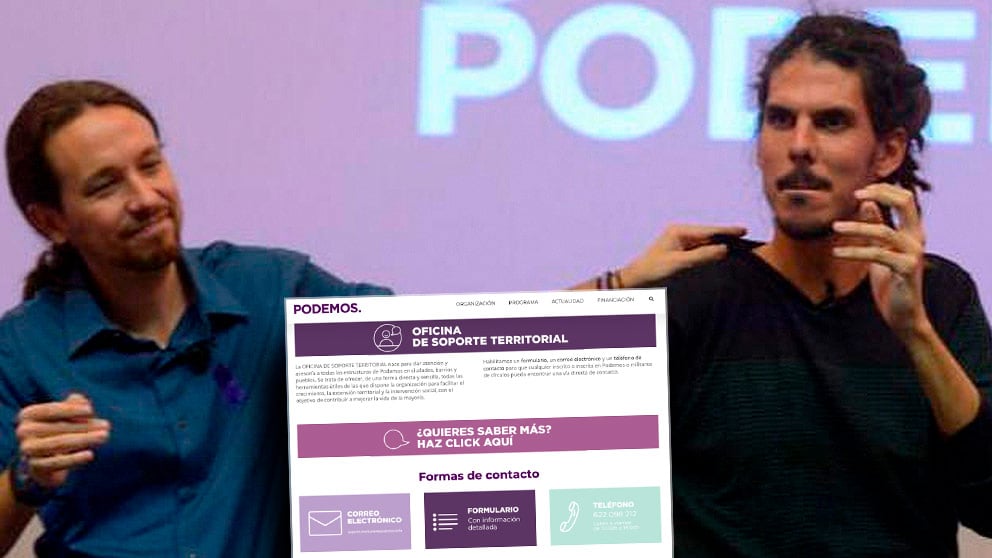 Podemos crea una herramienta de ‘Oficina de soporte territorial