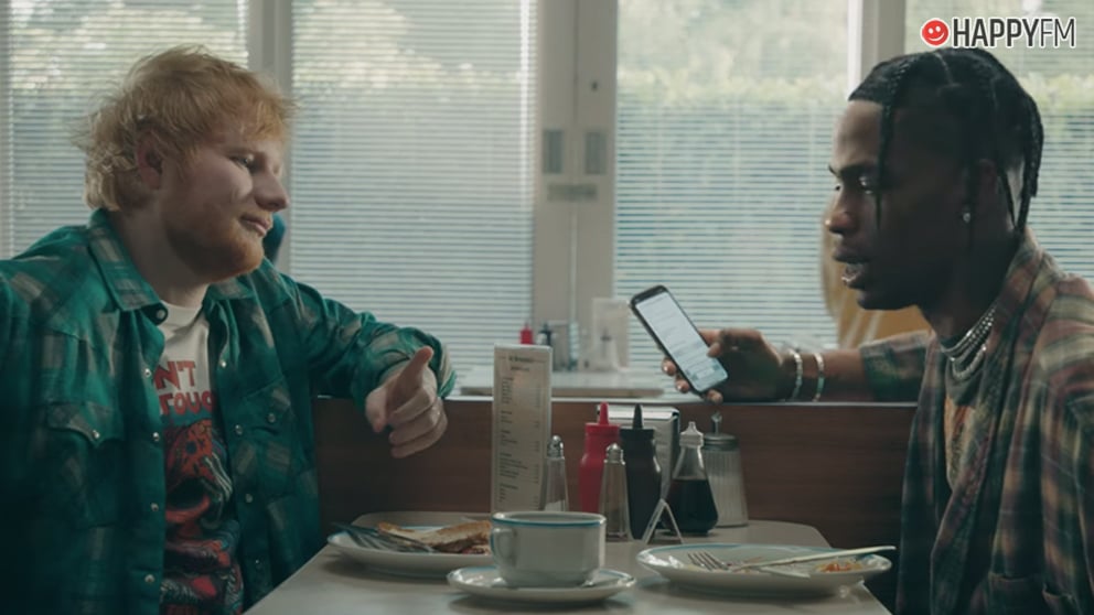 Ed Sheeran y Travis Scott, protagonistas de una curiosa historia en ‘Antisocial’