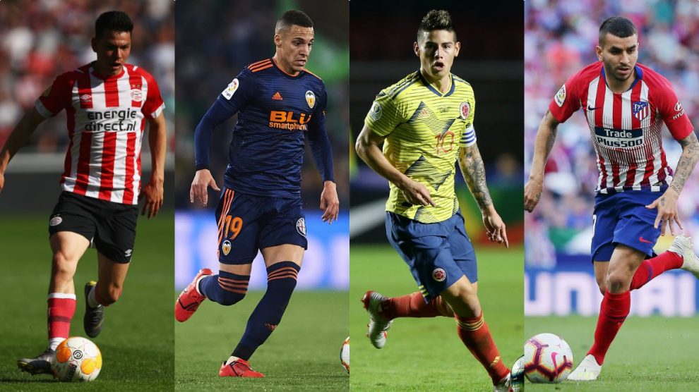 Al fichaje de James por el Atlético le sucederían varios movimientos.