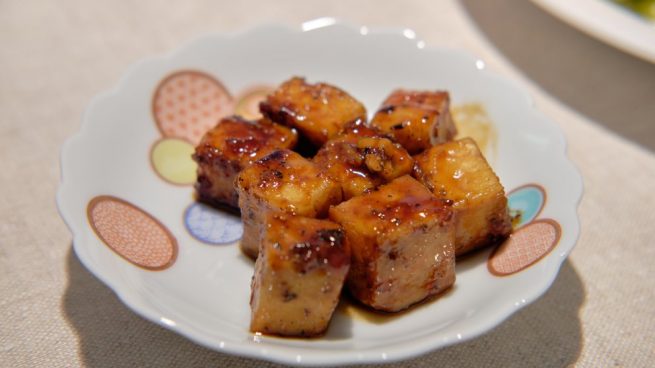 tofu en salsa teriyaki