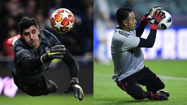 Keylor Navas y Thibaut Courtois calientan el debate en la portería