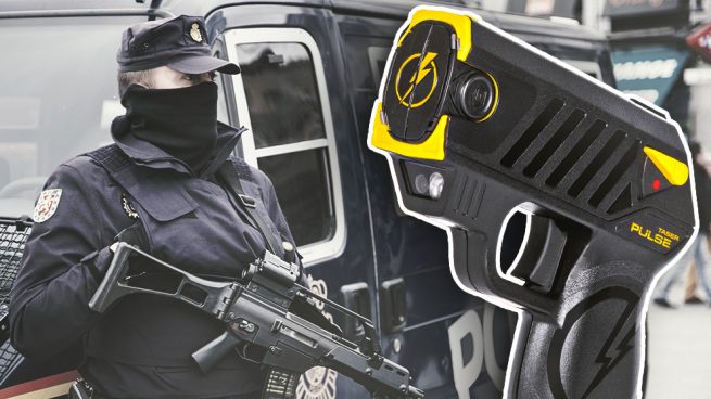 Pistolas táser: Los sindicatos policiales presionan a Interior