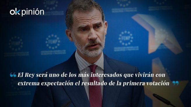 El Rey, a la expectativa de la sesión de investidura