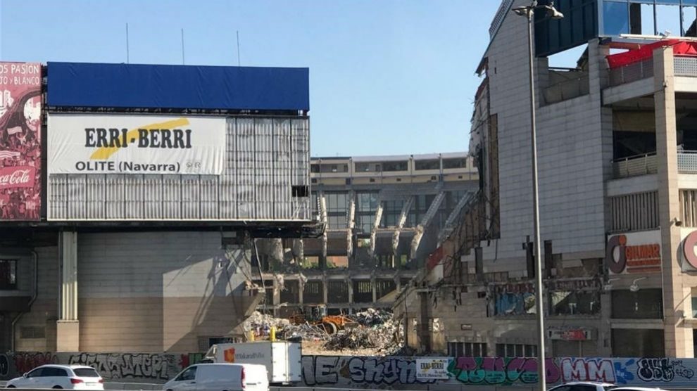 Así está el Vicente Calderón. (Europa Press)