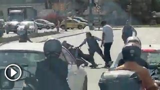 detencion-mossos-plaza-españa
