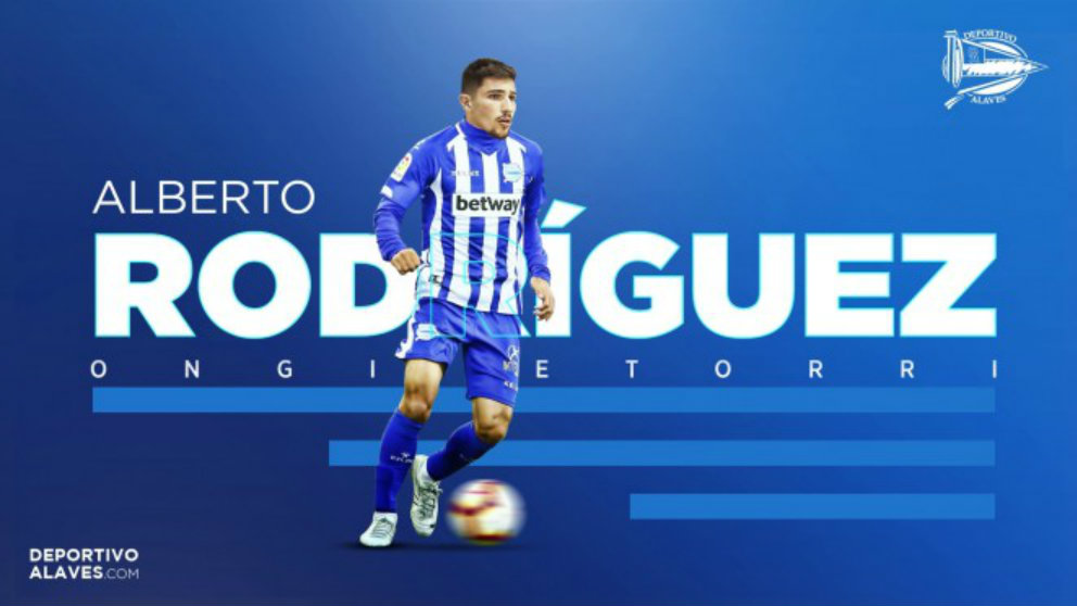 Alberto Rodríguez, nuevo fichaje del Alavés (Deportivo Alavés)