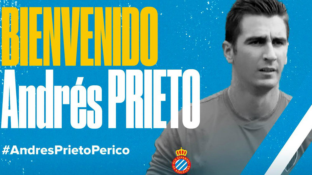 Andrés Prieto regresa al Espanyol (@RCDEspanyol)