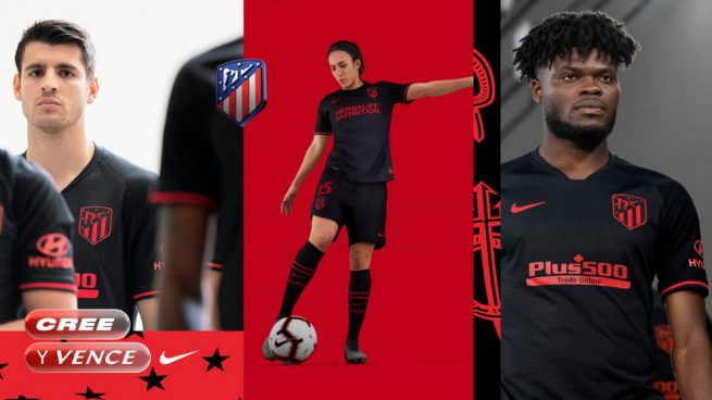 Segunda equipación del Atlético de Madrid para la temporada 2019/2020