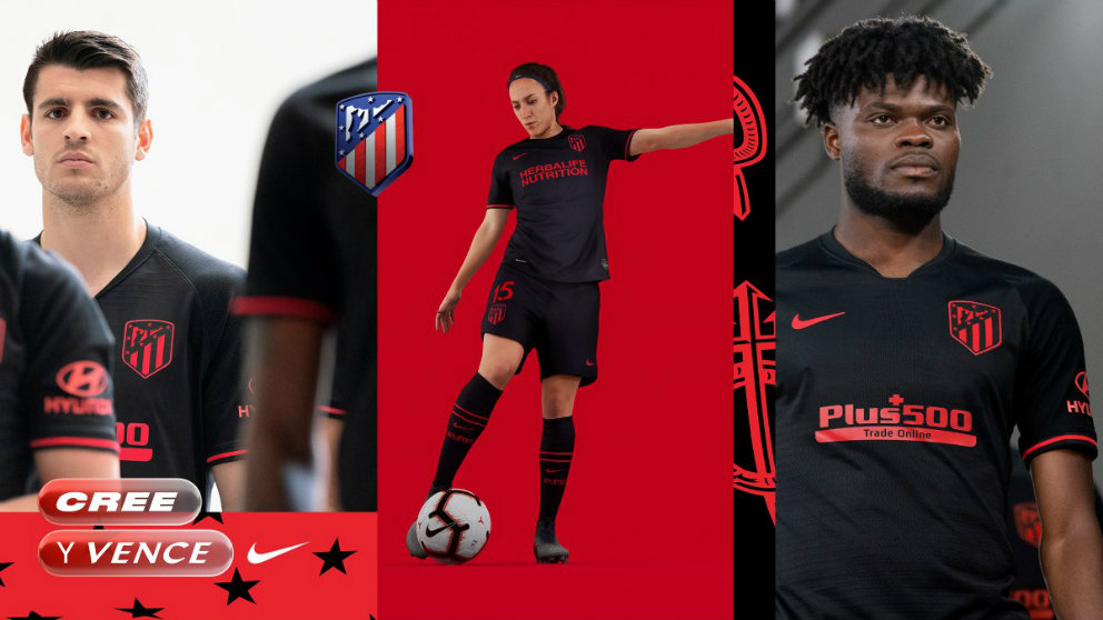 Segunda equipación del Atlético de Madrid para la temporada 2019/2020 (Club Atlético de Madrid)