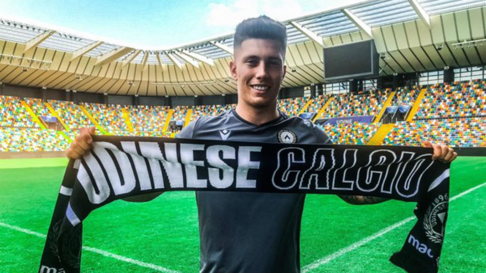 Cristo, nuevo jugador del Udinese. (udinese.it)