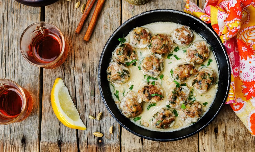 Receta de Youvarlakia avgolemono