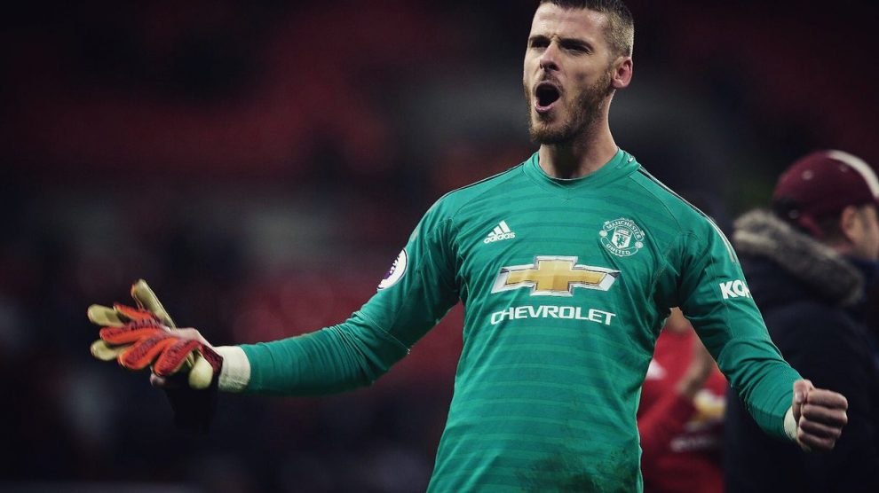 David De Gea con el Manchester United (@D_DeGea)