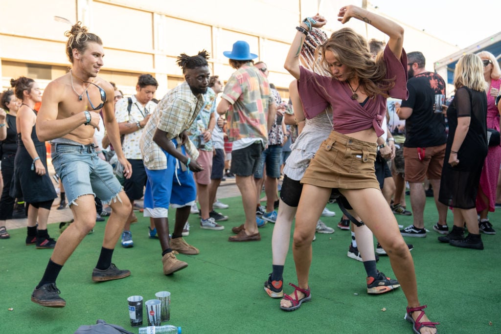 Asistentes en el Sónar 2019 celebrado en Barcelona @Getty