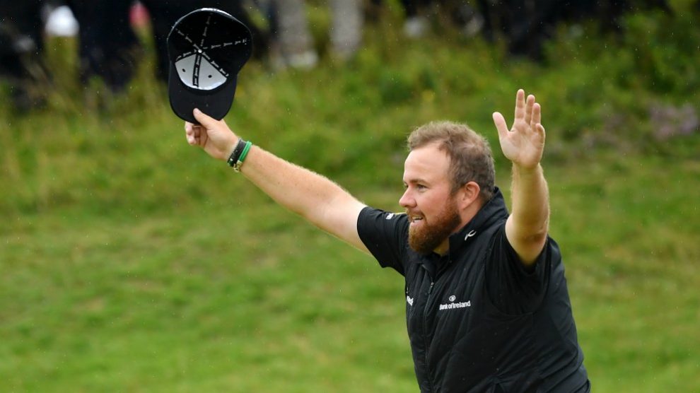 Lowry se llevó el Open Británico de golf. (getty)