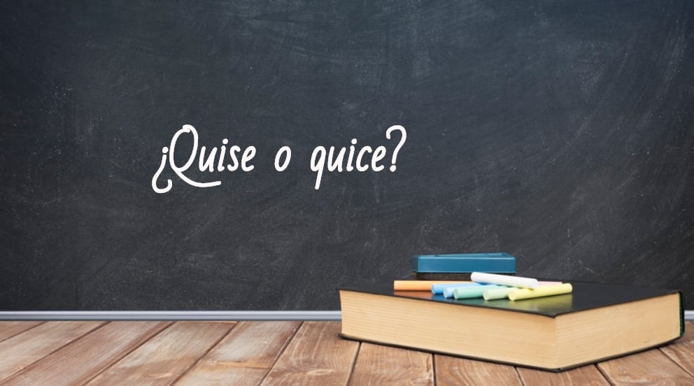Se escribe quise o quice