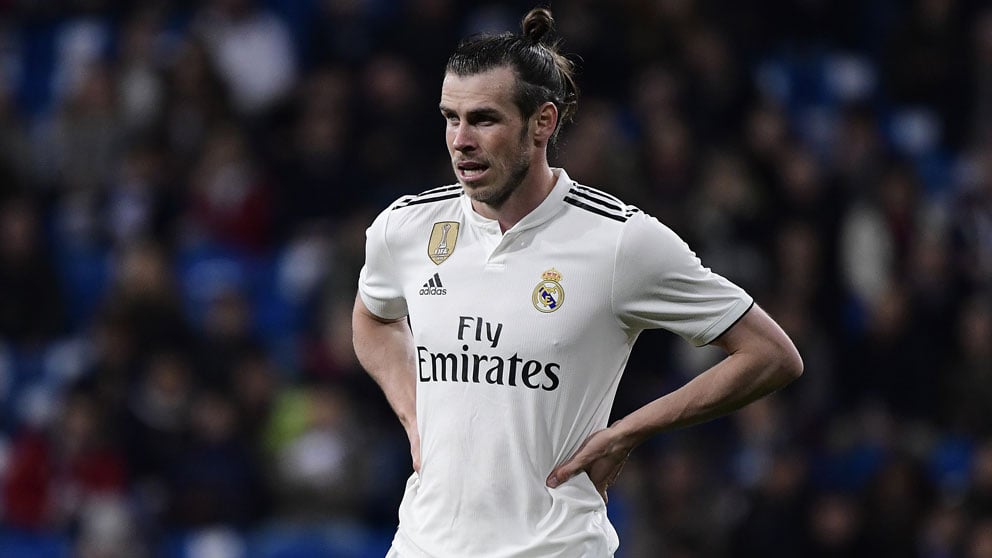 Gareth Bale, durante un partido del Real Madrid. (AFP)