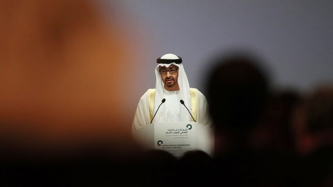 Mohamed bin Zayed al-Nahyan, rey de Abu Dhabi. @Getty