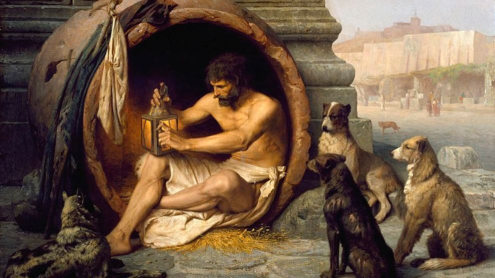Lee frases de Diógenes de Sinope