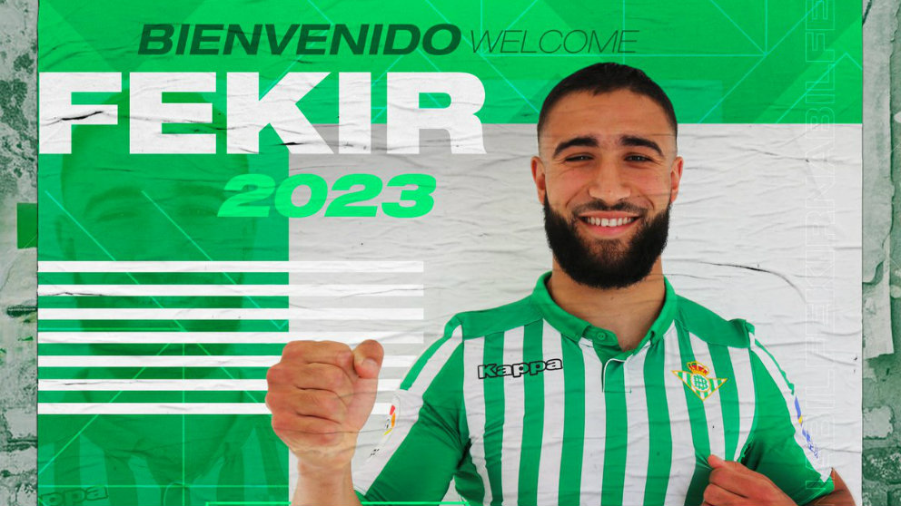 Nabil Fekir, nuevo fichaje del Betis (Real Betis)