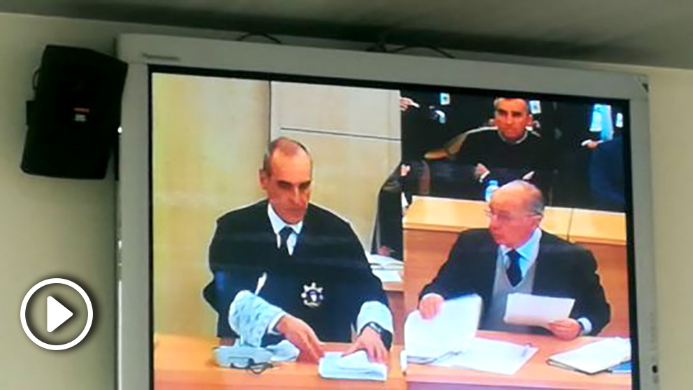 El fiscal Alejandro Luzón interroga a Rodrigo Rato