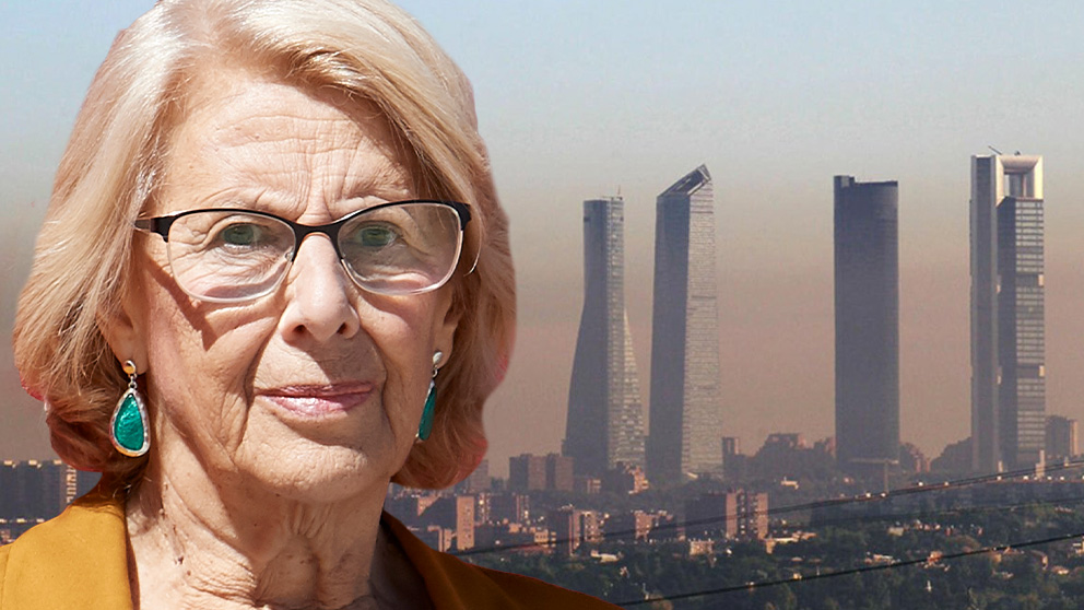Manuela Carmena y contaminación en Madrid.