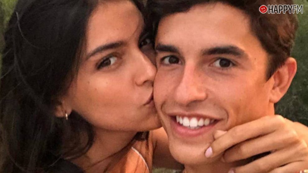 Lucía Rivera y Marc Marquez