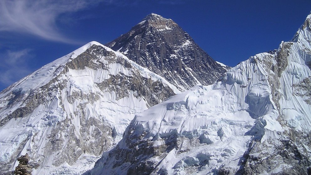 El Everest es la montaña más alta del mundo