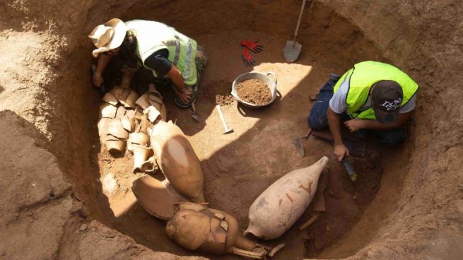 Restos arqueológicos romanos en Badalona. @EFE