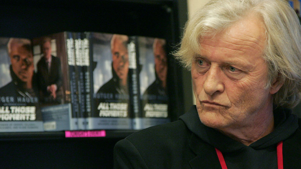 Rutger Hauer, el Replicante de Blade Runner (Foto: AFP)